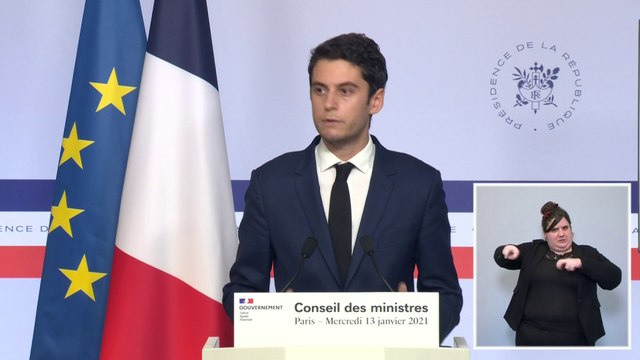 Gabriel Attal sur les variants du Covid: Il y a une vigilance absolue (…) Les frontières extra-Union européenne sont fermées