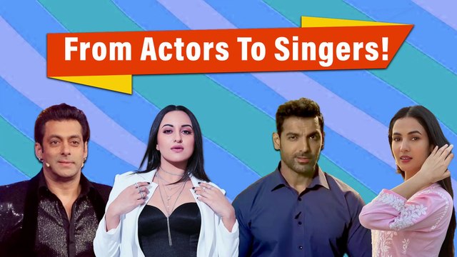 Salman Khan's Marathi Song To John Abraham Singing Celebs Talk About Turning Singers