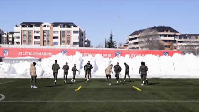El Atlético de Madrid vuelve a los entrenamientos tras proclamarse campeón de invierno