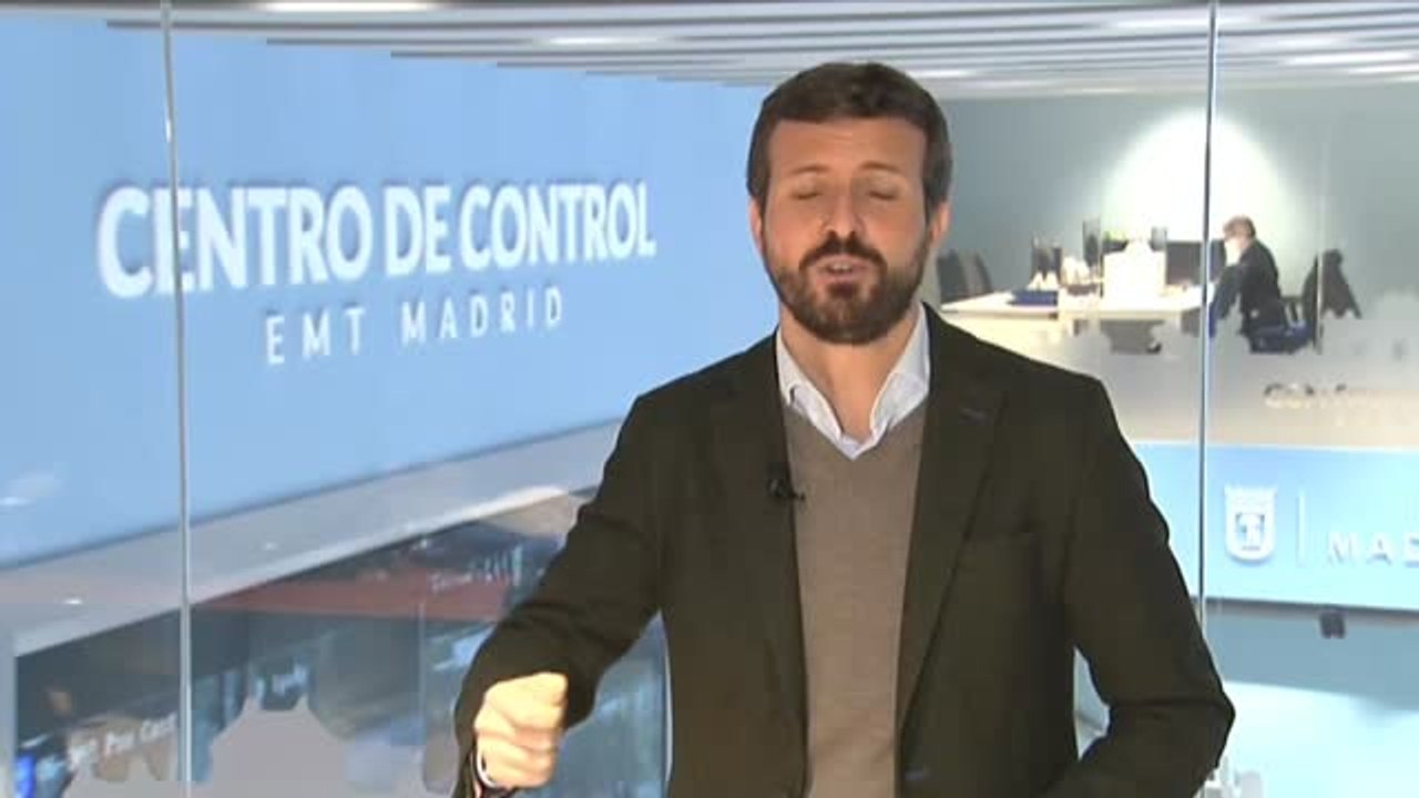 Casado pide crear los "fondos Filomena" para hacer frente a los estragos del temporal