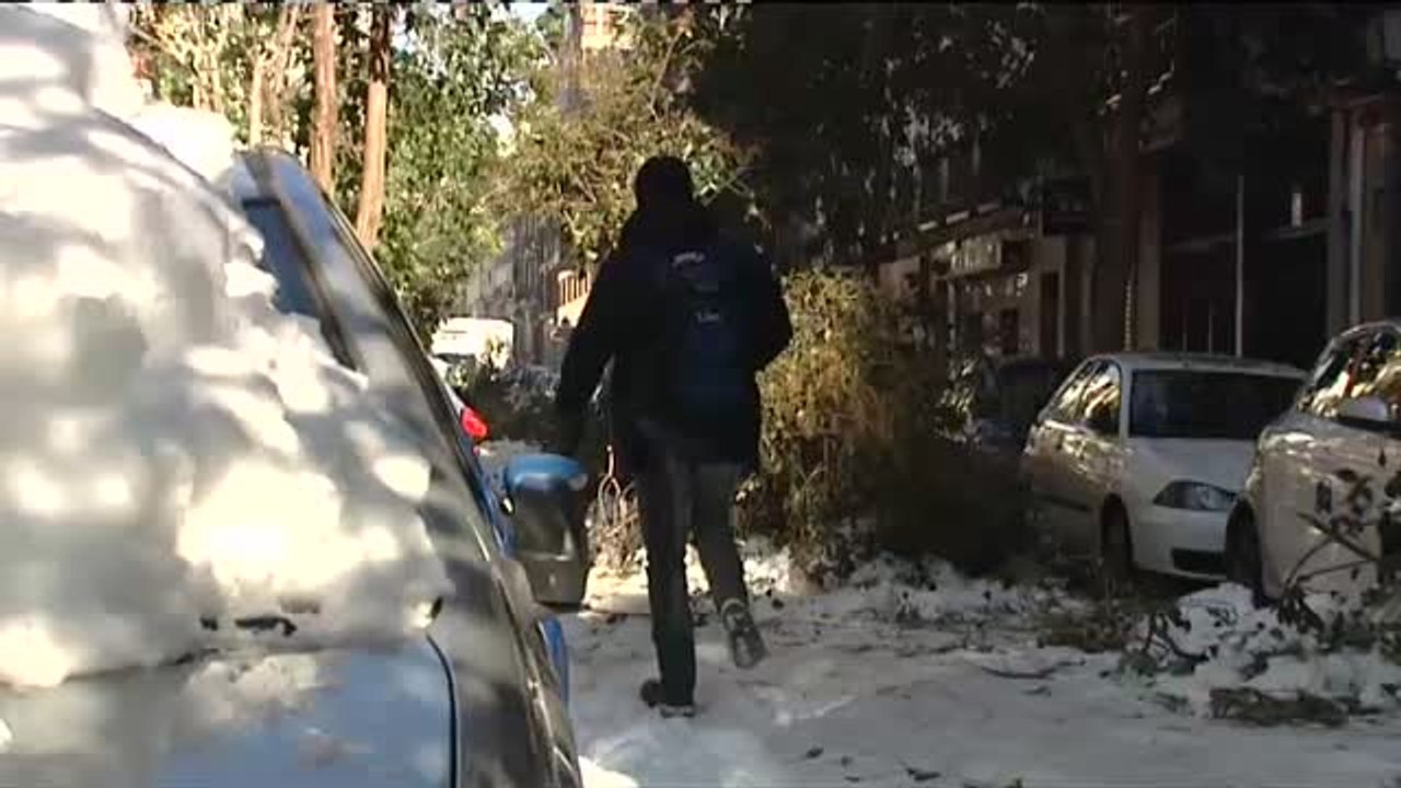 Cinco días después de Filomena, Madrid sigue sin retornar a la normalidad