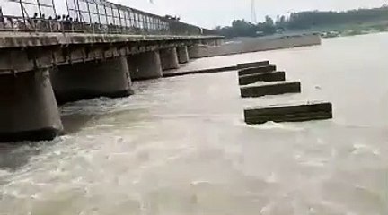 A Boy Fall In Yamuna River