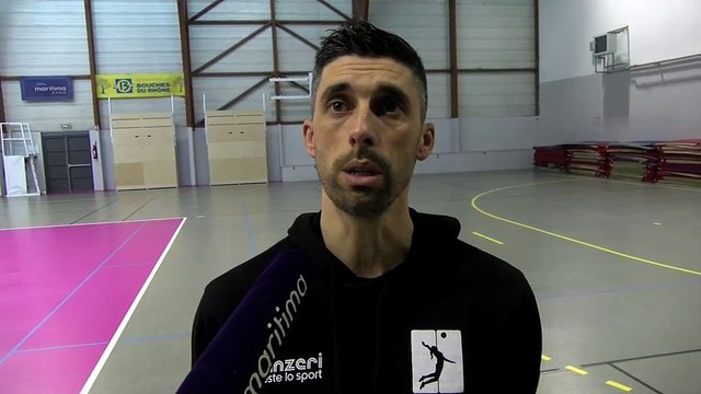 André Sa coach d'Istres Provence Volley sur la trêve et la reprise