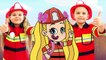 Diana and Roma Police and Fire Hero Pretend Play Adventure