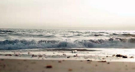 Beach With Big Waves - Barbara Garcia