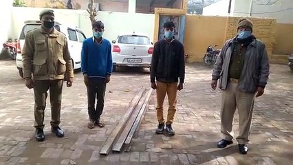 कोतवाली पुलिस ने चोरी के माल सहित दो चोरों को किया गिरफ्तार