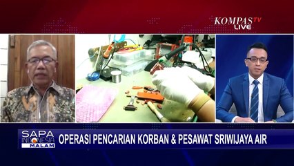 Pencarian CVR Pesawat Sriwijaya Air Terus Dilakukan, ROV Beroperasi Sepanjang Malam