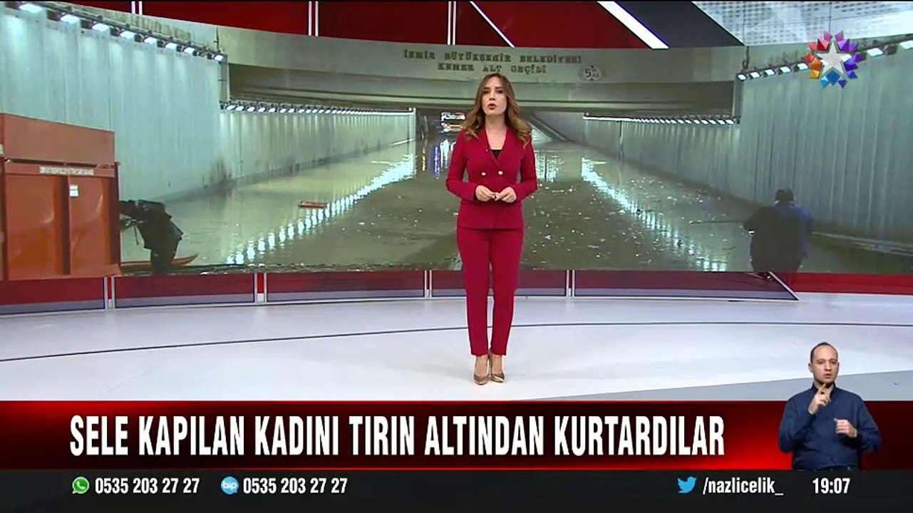İzmir'de Sel Kabusu
