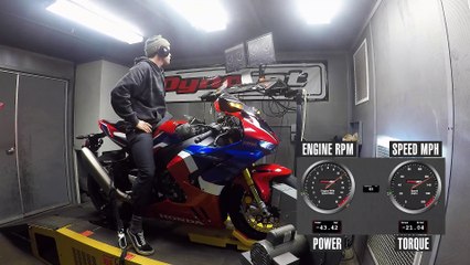 Honda CBR1000RR-R Fireblade S Dyno