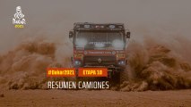 #DAKAR2021 - Etapa 10 - Neom / AlUla - Resumen Camión