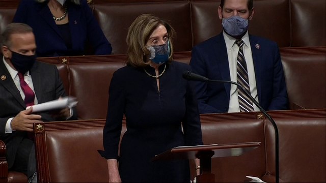 Pour Nancy Pelosi, Donald Trump est un danger évident et immédiat et doit partir