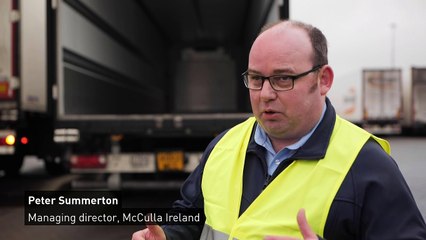 NI haulier 'shocked' at problems of moving goods from GB