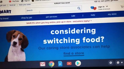 How to navigate PetSmart Website by B&D Product & Food Review
