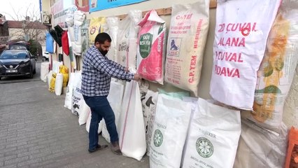 İkinci El Çuvalları Çöpe Gitmekten Kurtardı, Çuvalla Para Kazandı