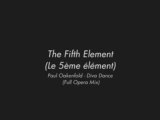 Le 5ème élément (the fifth element) - Paul Oakenfold