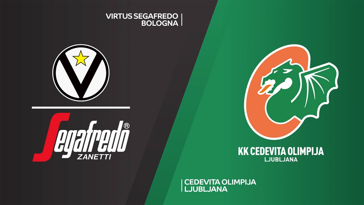Virtus Segafredo Bologna - Cedevita Olimpija Ljubljana Highlights | 7DAYS EuroCup, T16 Round 1