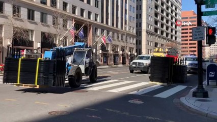 - Washington DC’de Biden’ın yemin törenine sayılı günler kala çalışmalar devam ediyor