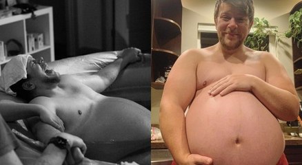 Un papá trans compartió su parto en redes sociales y se hizo viral.