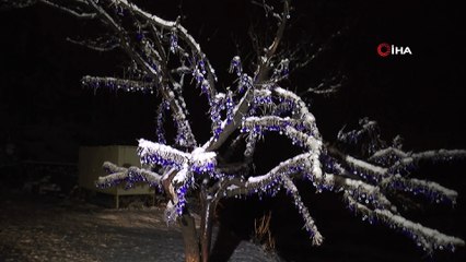 Kapadokya’da kar görüntüleri mest etti