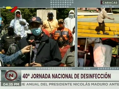 Organismos de seguridad y Misión Barrio Adentro desplegados en labores preventivas ante COVID-19