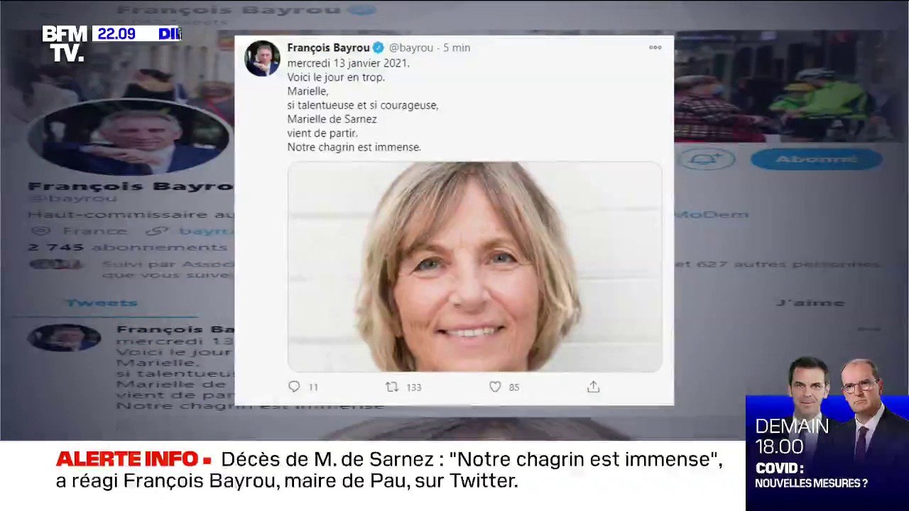 La députée et ancienne ministre Marielle de Sarnez est morte à l'âge de 69 ans