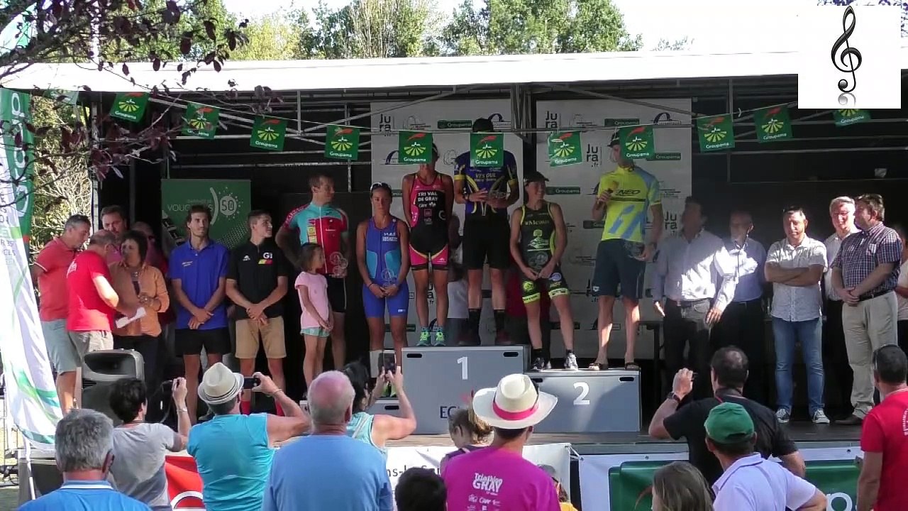 Triathlon de Vouglans 2018 : Remise des prix du Half Ironman