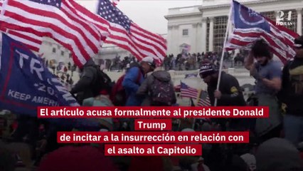 Cámara de Representantes aprueba segundo impeachment contra Trump