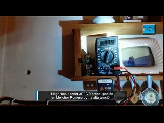 "Llegamos a tener 390 V": preocupación en Melchor Romero por la alta tensión