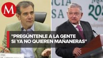 AMLO pide al INE no confundir propaganda con información