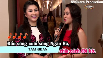 Karaoke Music Vocal In 4K | Chuyện Tình Ngưu Lang Chức Nữ (Image Verison) - Tâm Đoan