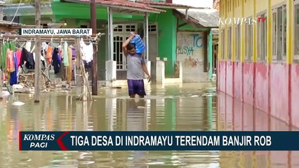 3 Desa di Indramayu Terendam Banjir Rob Hingga 1 Meter