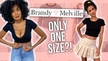 Investigating Brandy Melville's New Sizing?! *one size fits most?!*