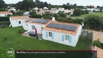 Environnement : sur l'Île d'Yeu, des panneaux solaires partagés entre les habitants