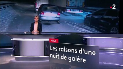 Neige : une nuit de galère pour 2 000 automobilistes sur l'A40