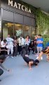 Guy Performs Amazing Moves While Dancing On Street Infront Of People