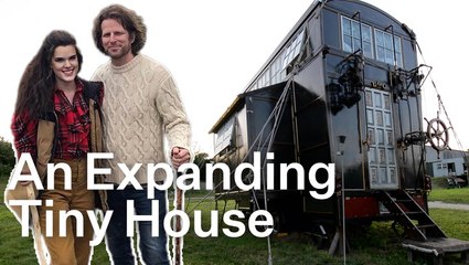 This Expanding Tiny Home Is An IRL Version Of Howl’s Moving Castle