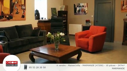 A vendre - Maison/villa - MARMANDE (47200) - 10 pièces - 247m²