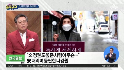 국민의힘, 안철수와 선 긋기?…나경원 “현 정권에 도움 준 安”