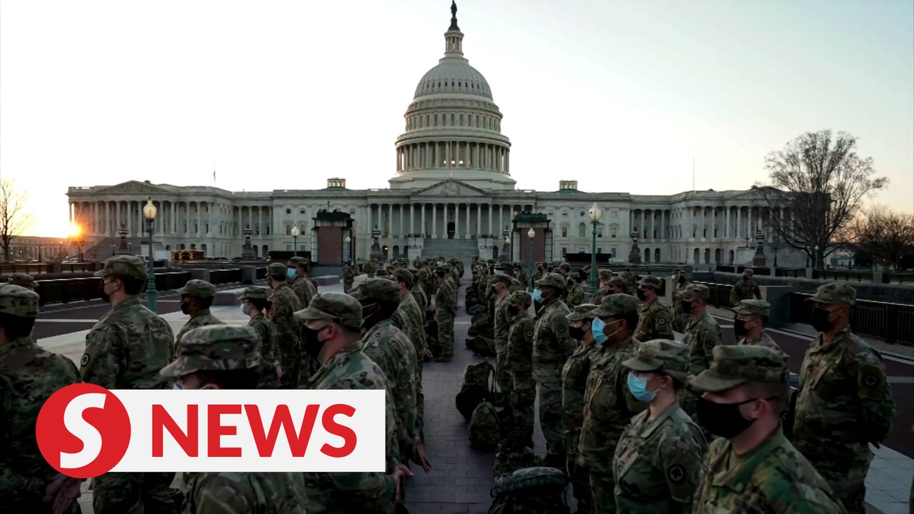 National Guard troops flood US Capitol