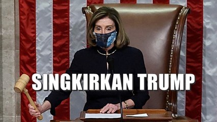 Dewan Perwakilan AS undi singkirkan Trump buat kali kedua
