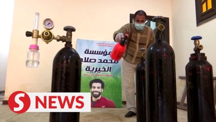 Liverpool's Salah donates oxygen, ambulance to support his hometown's Covid fight