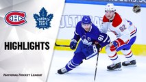 NHL Highlights | Canadiens @ Maple Leafs 1/13/21