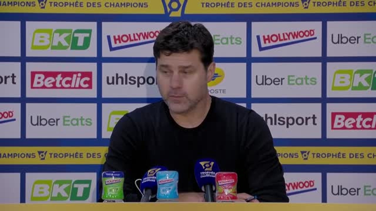 Trophée des Champions - Pochettino : "Le PSG mérite de gagner cette finale"