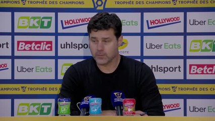 Trophée des Champions - Pochettino : "Le PSG mérite de gagner cette finale"