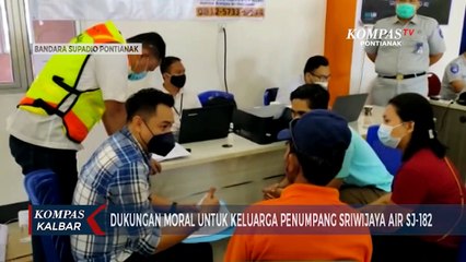 Datangi Crisis Center, Keluarga Penumpang Sriwijaya Air SJ-182 Diberi Dukungan Moral
