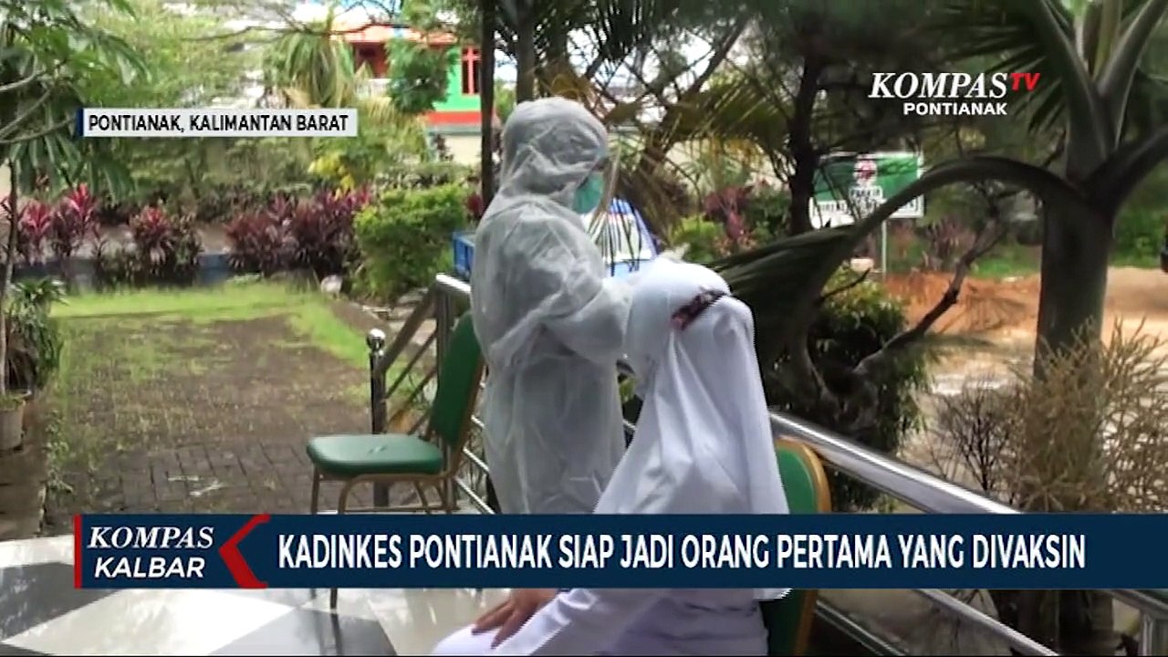 Vaksinasi Dimulai Hari Ini, Kepala Dinkes Pontianak Siap Divaksin Pertama