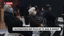 Coronavirus : vaccinations des plus de 75 ans à Nancy