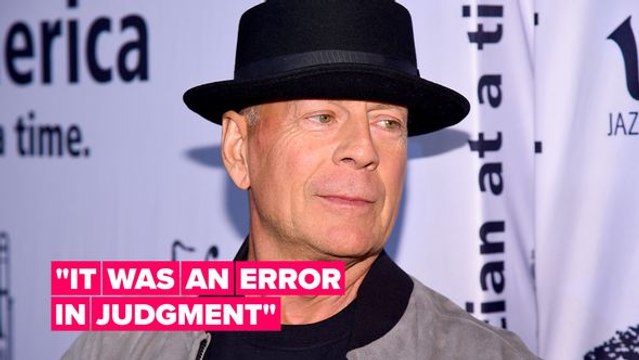 Bruce Willis speaks out after refusing to wear a mask in a pharmacy