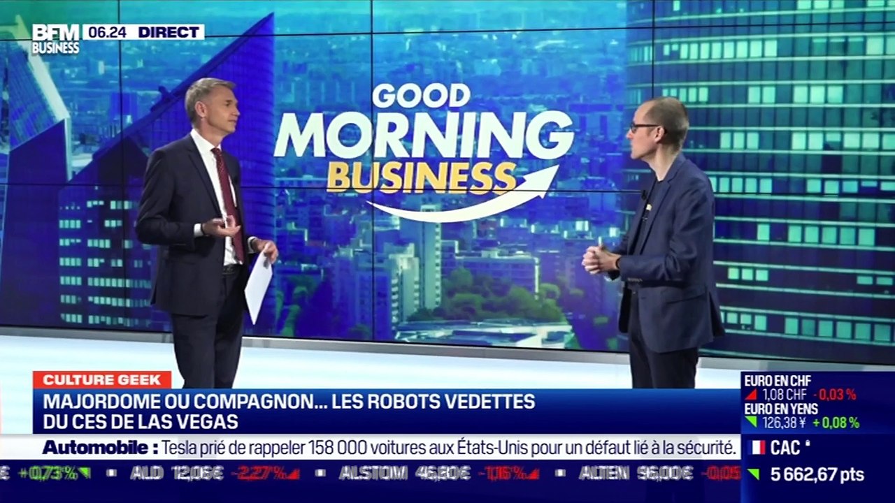 Culture Geek : Majordome ou compagnon... les robots vedettes du CES de Las Vegas, par Anthony Morel - 14/01