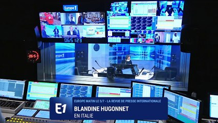 La Grande-Bretagne, l'Italie et l'Égypte font la Une de la presse internationale